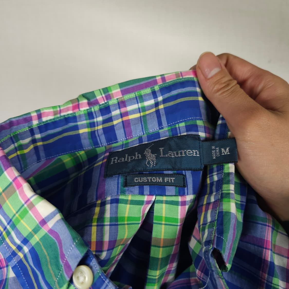 폴로 긴팔남방 남자95사이즈  상품이미지3