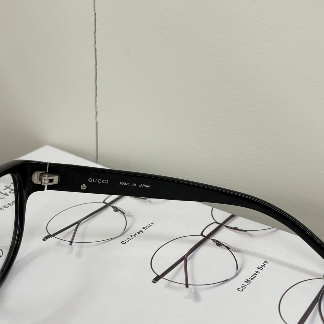 구찌 빈티지 뿔테 안경 상품이미지6