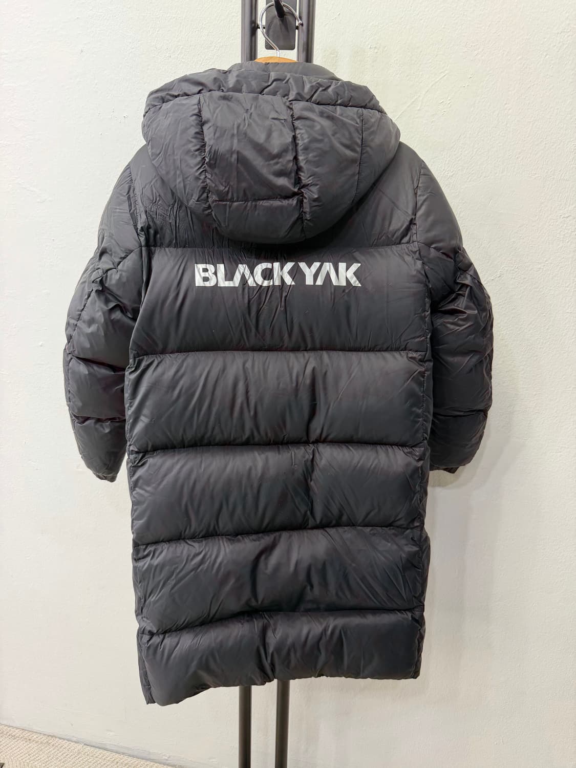 정품) 블랙야크 키즈 롱패딩 145 상품이미지5