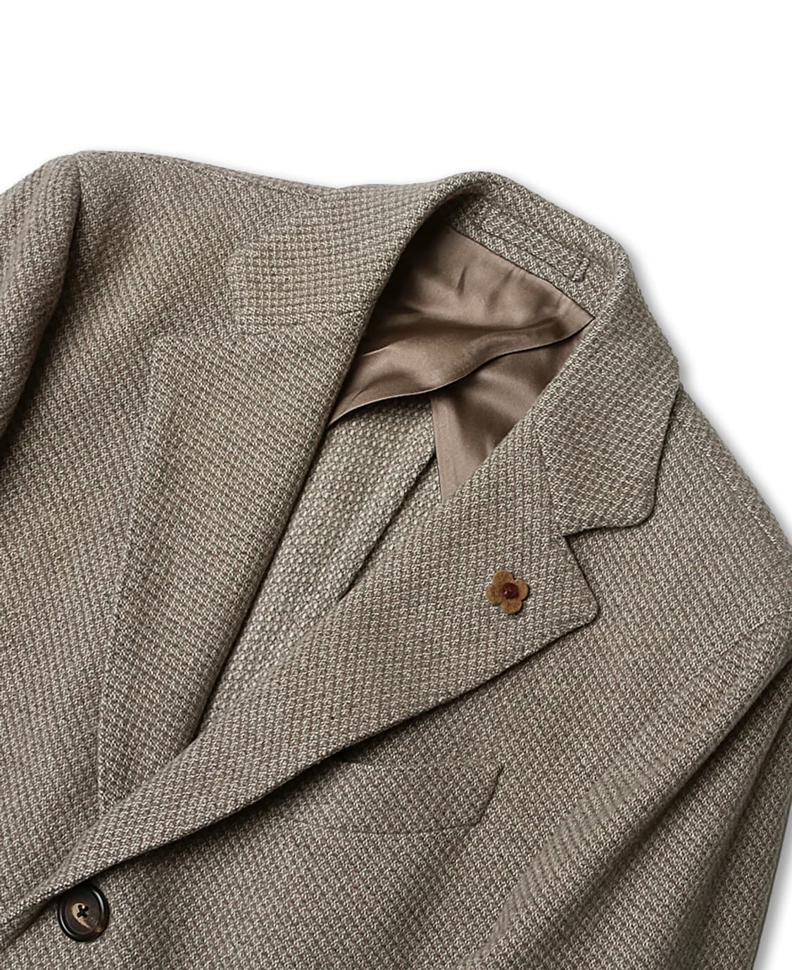 라르디니 [Lardini] 베이지 울 알파카 클래식 싱글 코트 상품이미지2