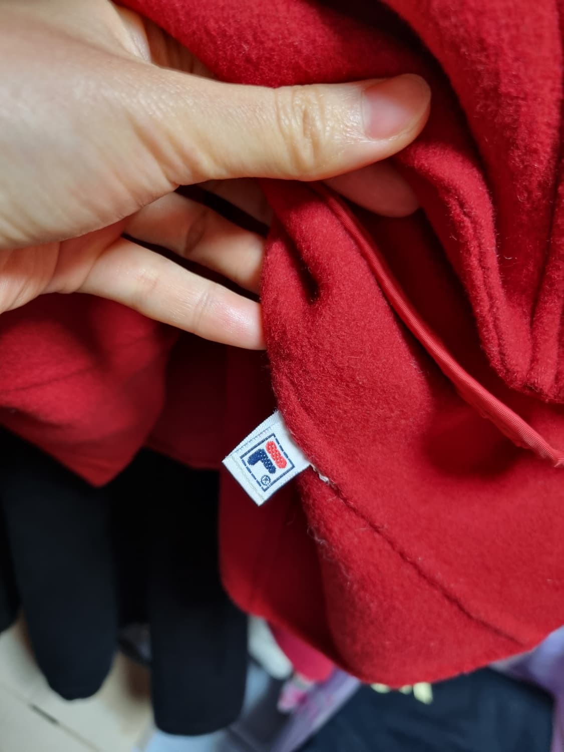 휠라 핸드메이드 집업코트  상품이미지7