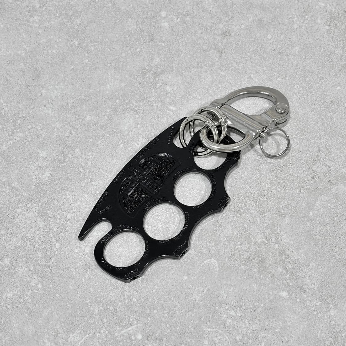 Oribell 스틸 스트라이크 파워 너클 키링 열쇠고리 상품이미지2