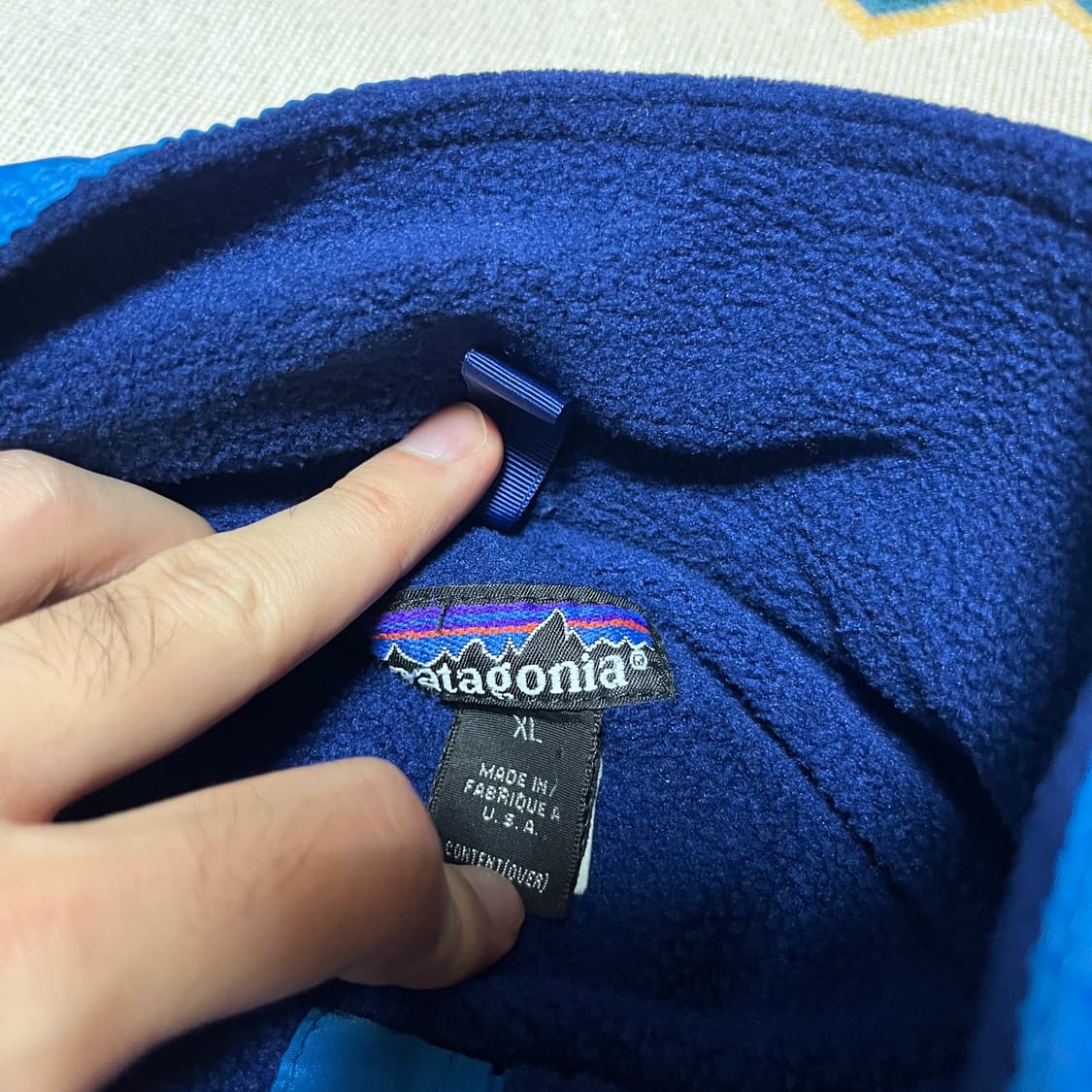 90s 파타고니아 쉘드 신칠라 자켓 XL 상품이미지4