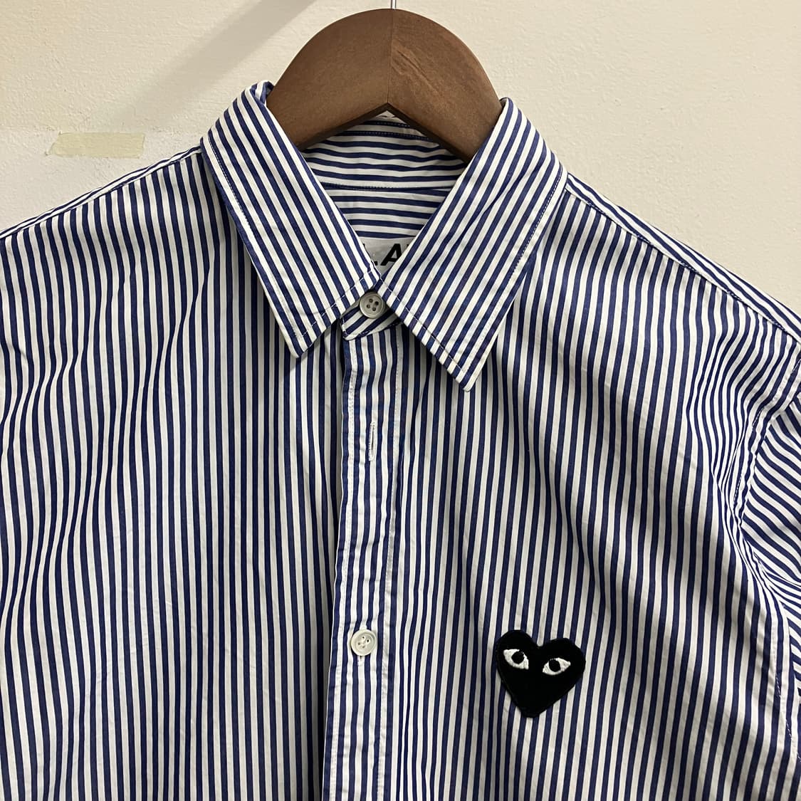 N253 꼼데가르송 스트라이프 셔츠 상품이미지1