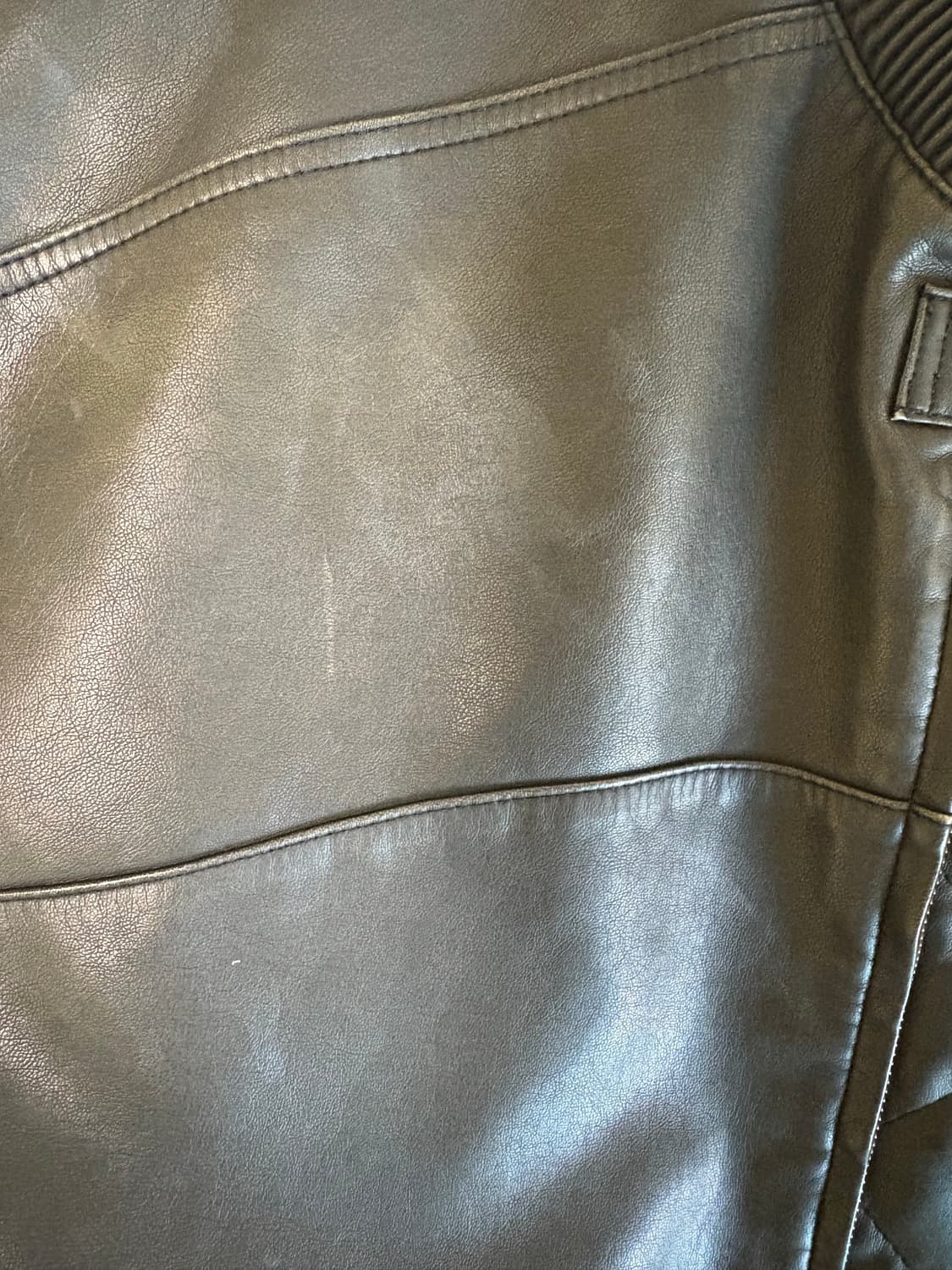 Vintage Leather Biker Jacket 상품이미지6
