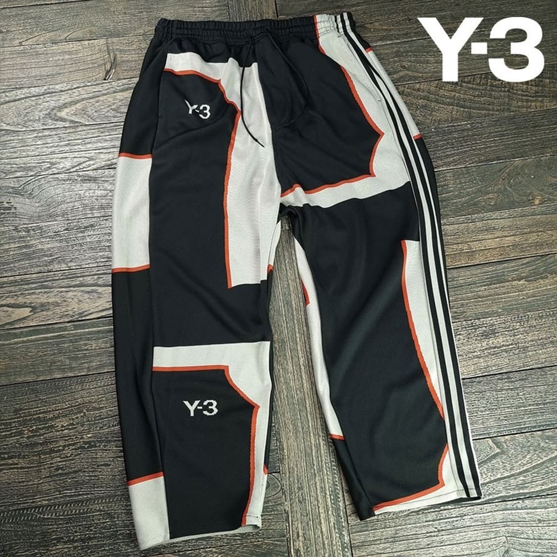 [Y-3 요지야마모토] 19FW 자카드 트랙 팬츠 P01635 상품이미지1