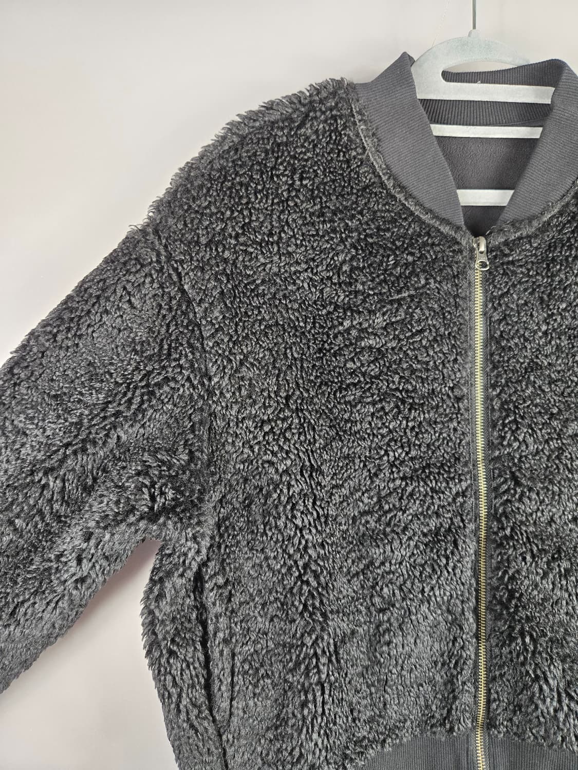 [무료배송]유니클로 XL 여성 기모 뽀글이 플리스 자켓 상품이미지3