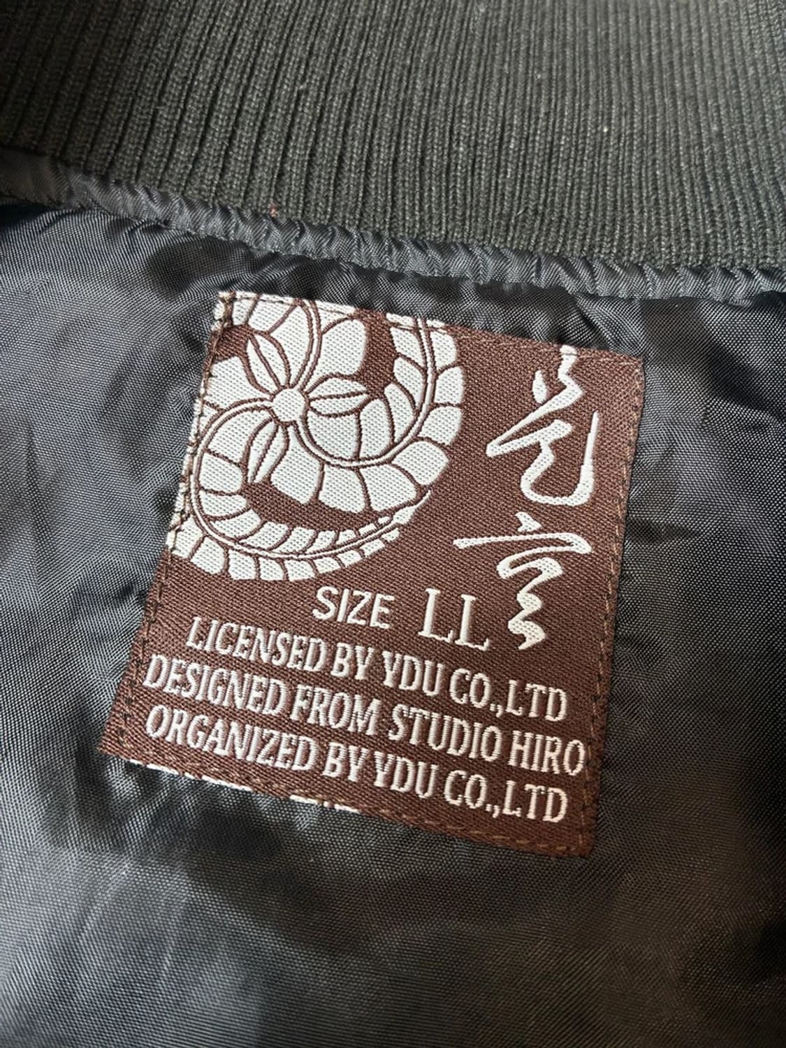 재패니즈 00's Y2K 비단 잉어 새틴 스카잔 자켓 PN8868 상품이미지10