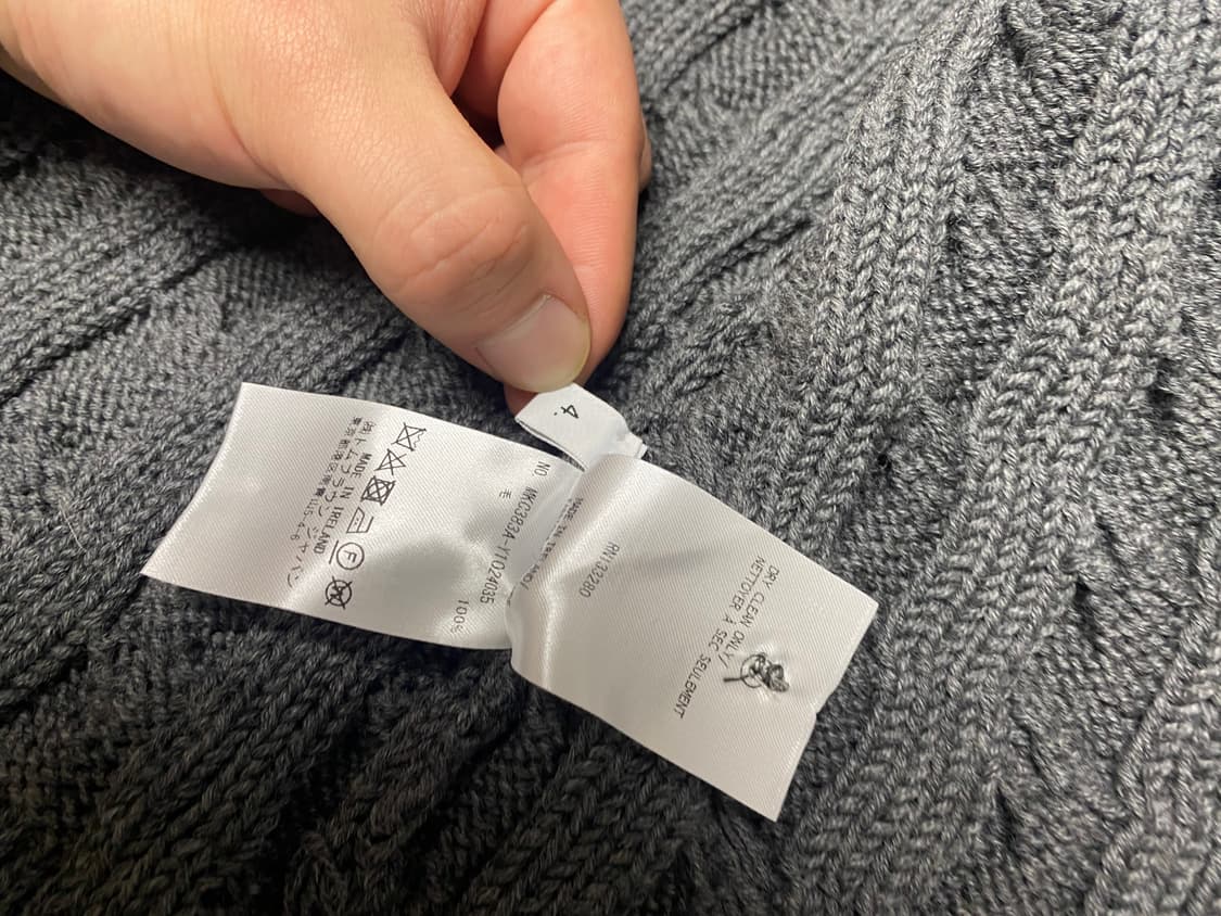 톰브라운 사이드로고 가디건(정품) 상품이미지4