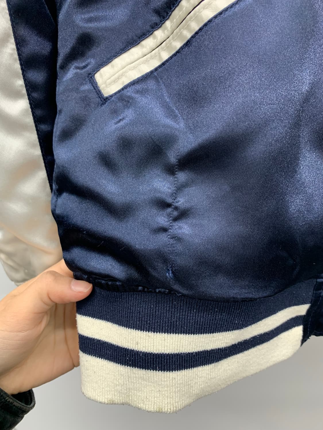 재패니즈 리버시블 네이비 스카쟌 상품이미지5