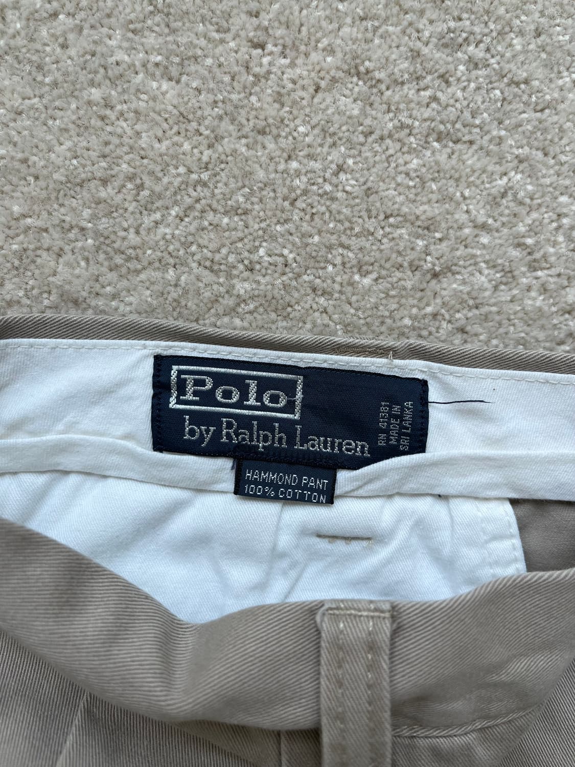 폴로 랄프로렌 Two Tuck Chino Pants (31-33) 상품이미지6