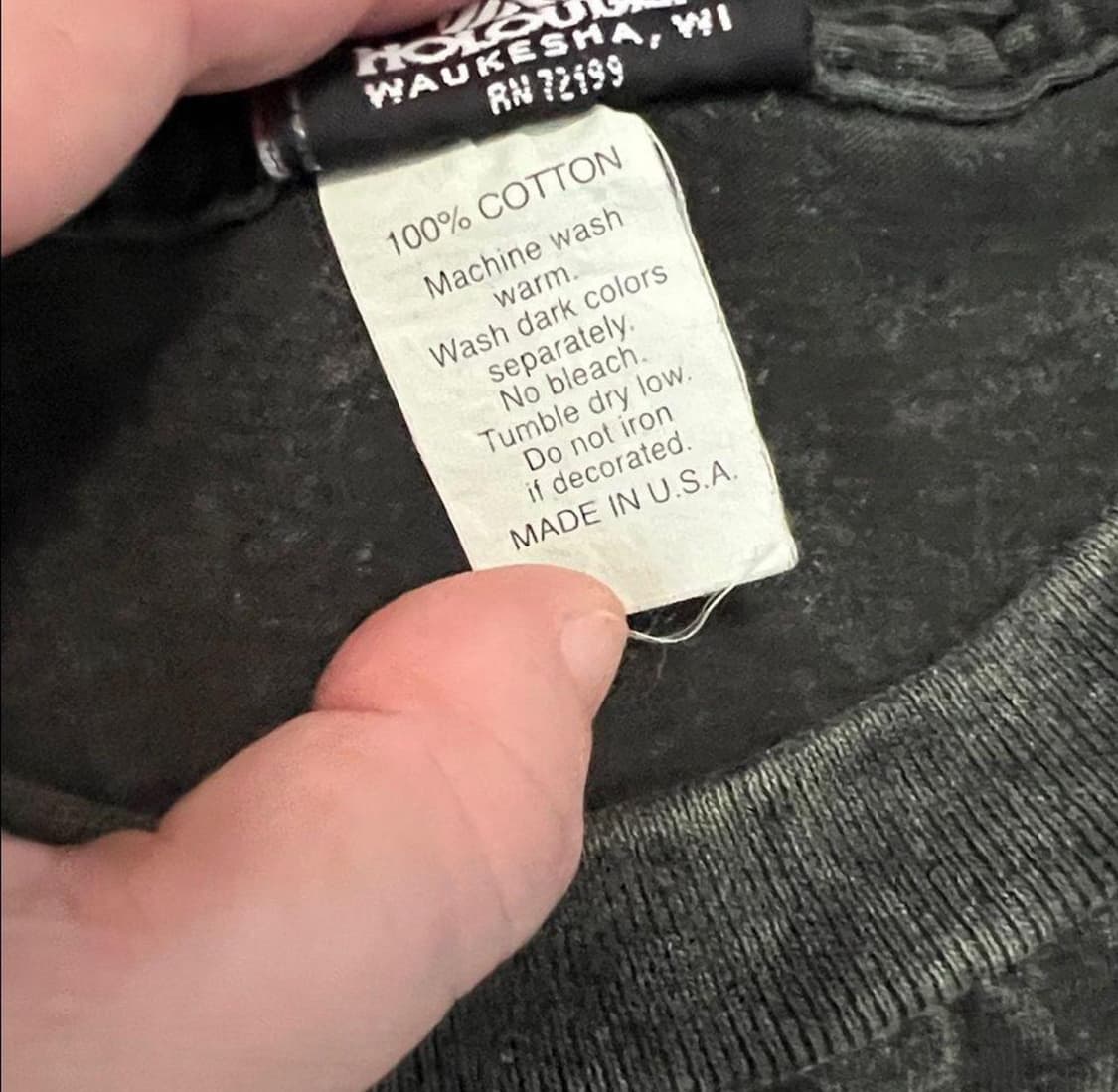 90‘s 빈티지 Harley Davidson 긴팔 티셔츠 XL 상품이미지5