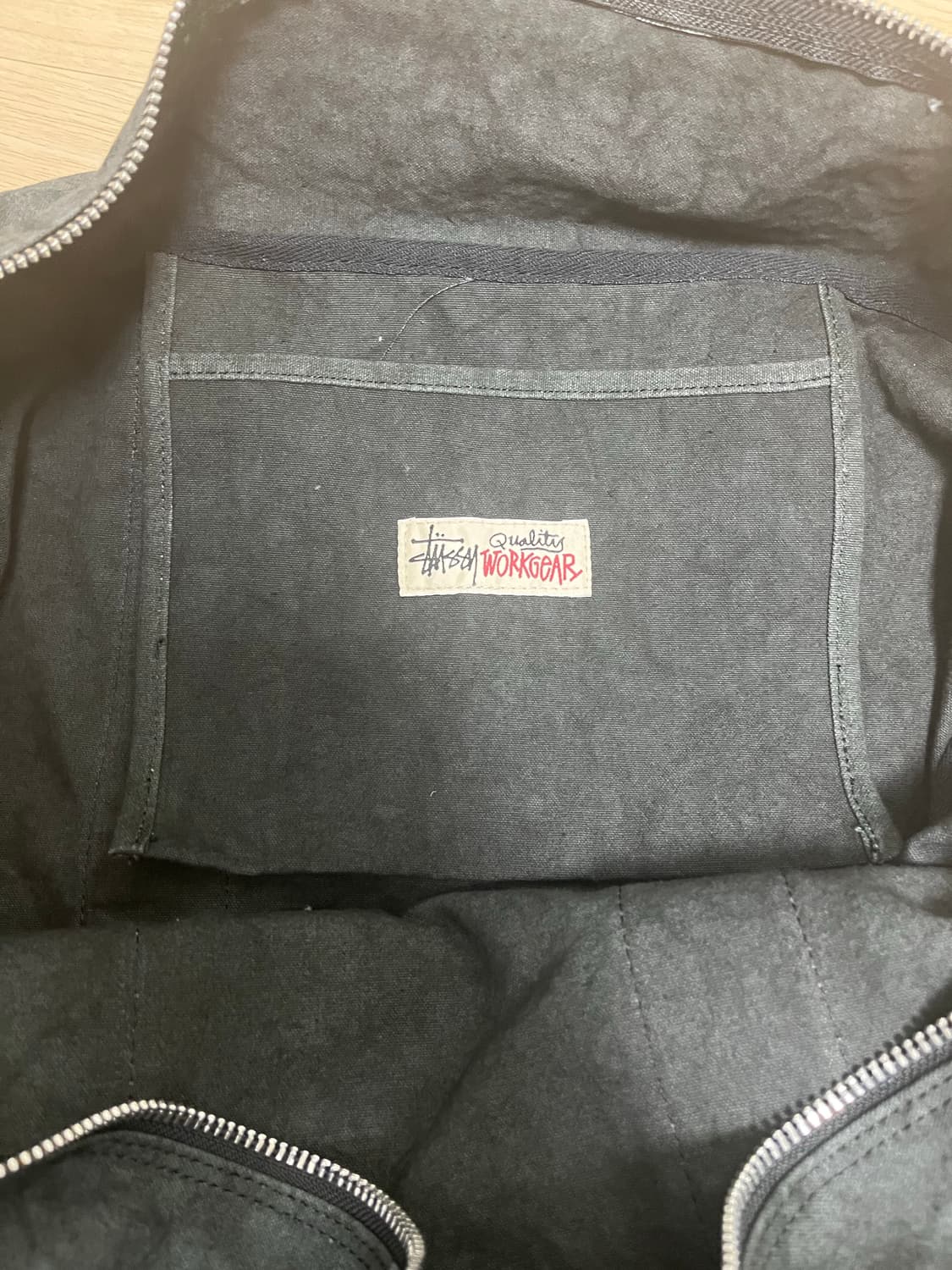 스투시 캔버스 플라이트백 상품이미지4