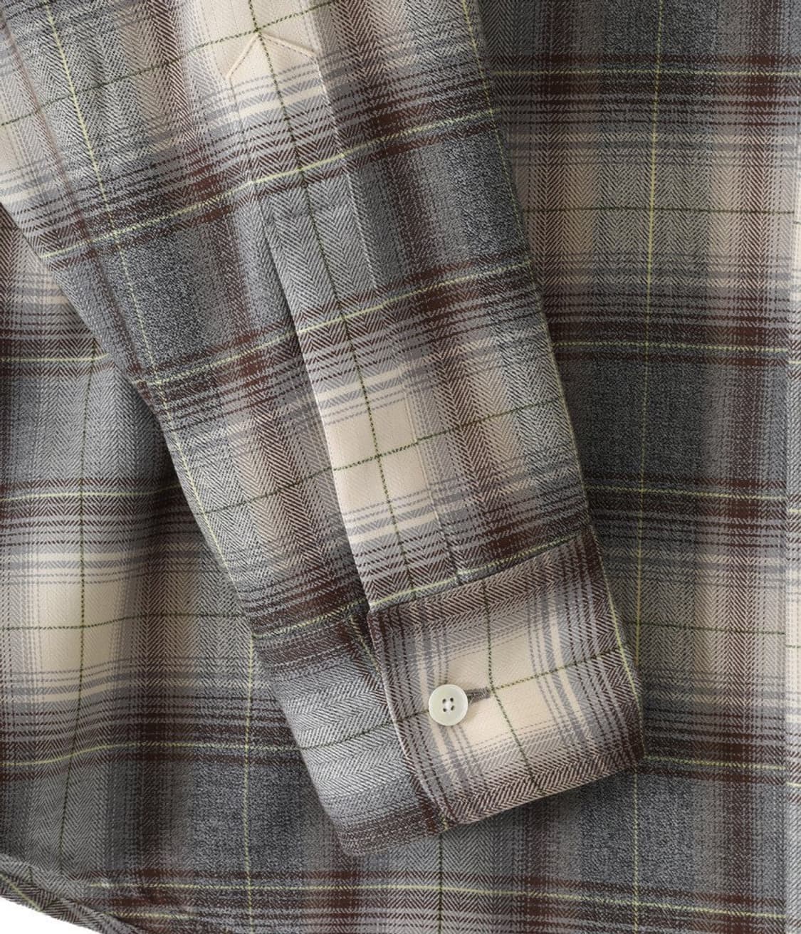 오라리 / 슈퍼 라이트 울 체크셔츠 / 3 상품이미지6