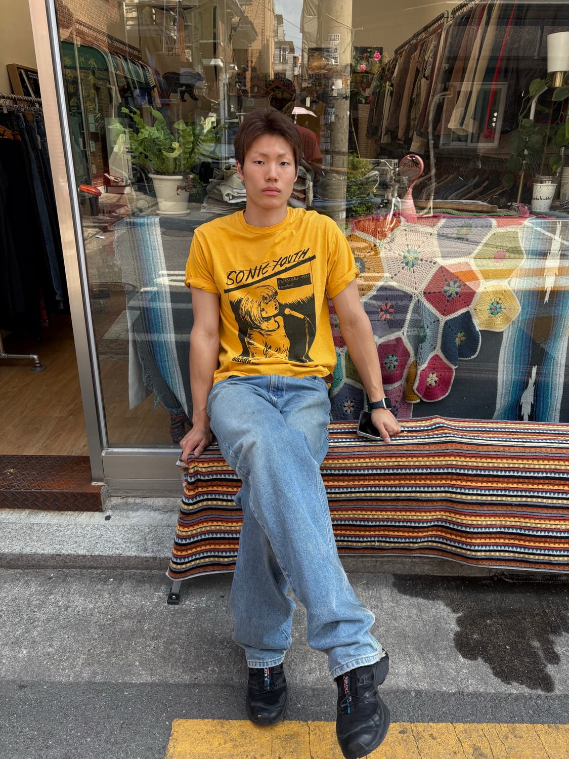 Hysteric Glamour × Sonic Youth Concert T 상품이미지1