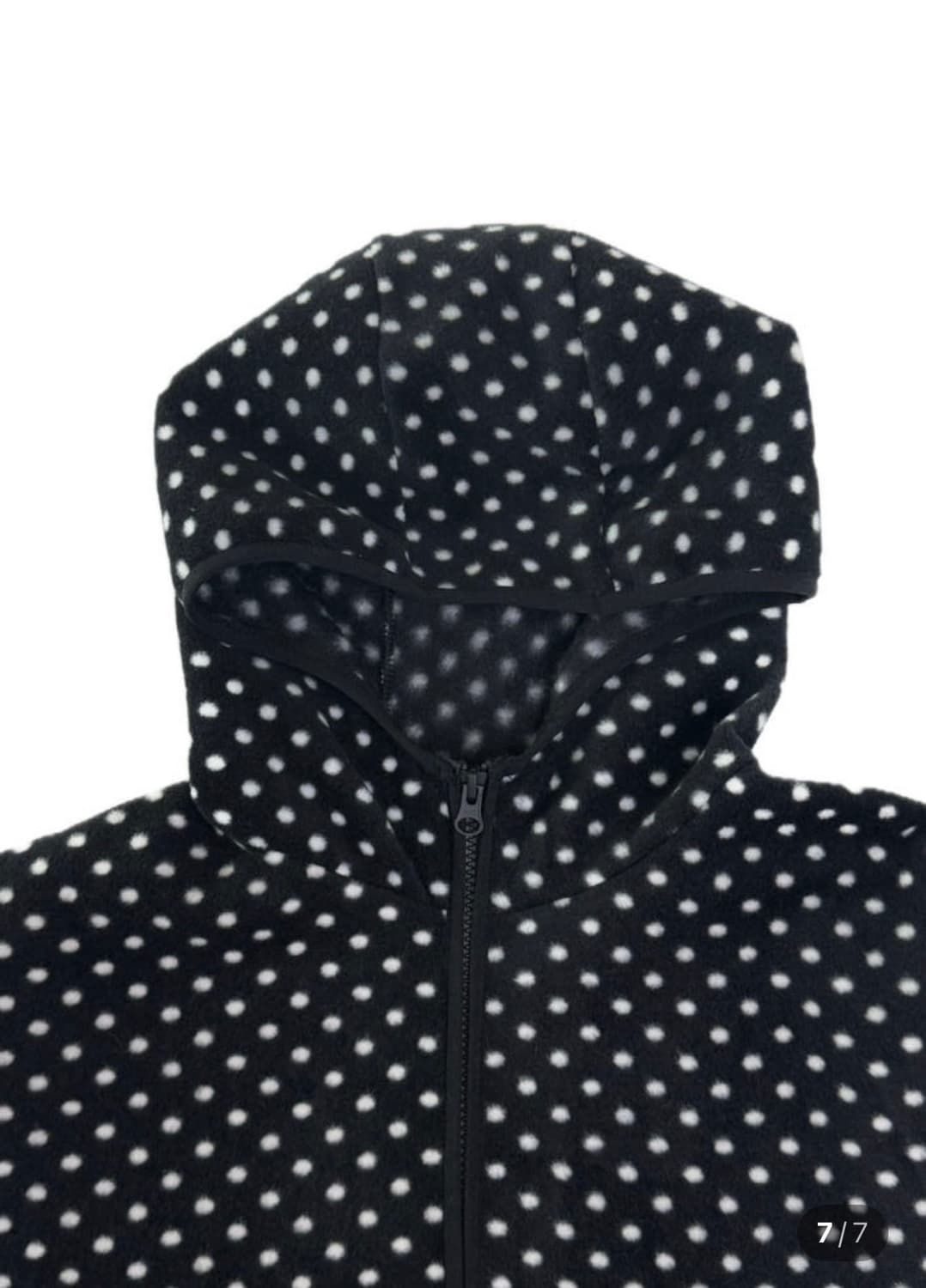 yue 도트 후리스 상품이미지5