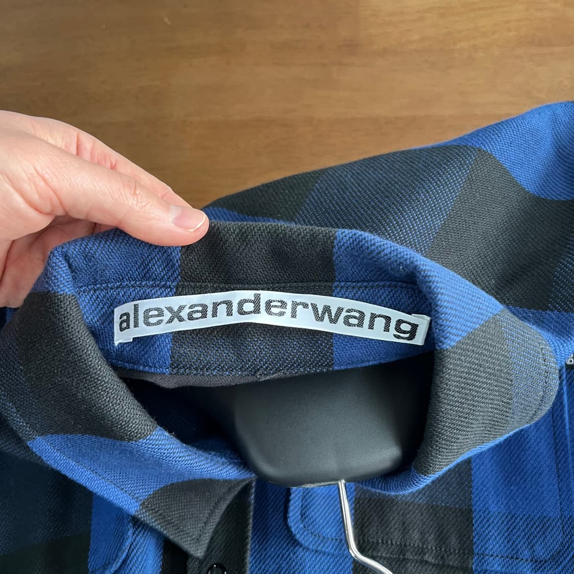 알렉산더왕 우먼 버팔로 체크 셔츠 자켓 XS 상품이미지6