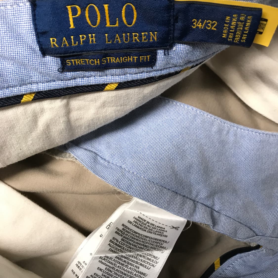 폴로 랄프로렌 QR 치노 팬츠 베이지 34/32 상품이미지6
