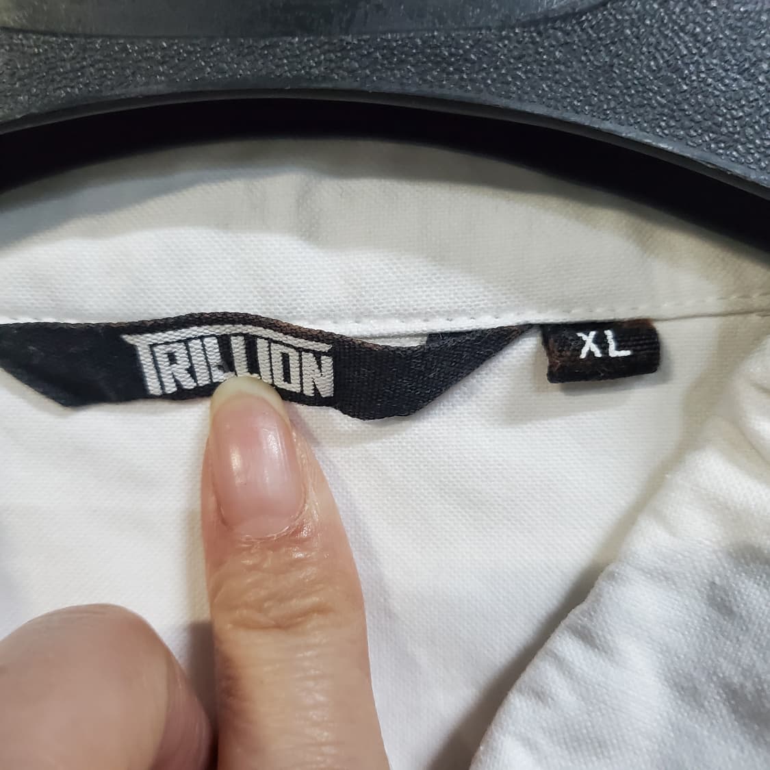 트릴리온 남성 오버핏 카라 긴팔셔츠  상품이미지5