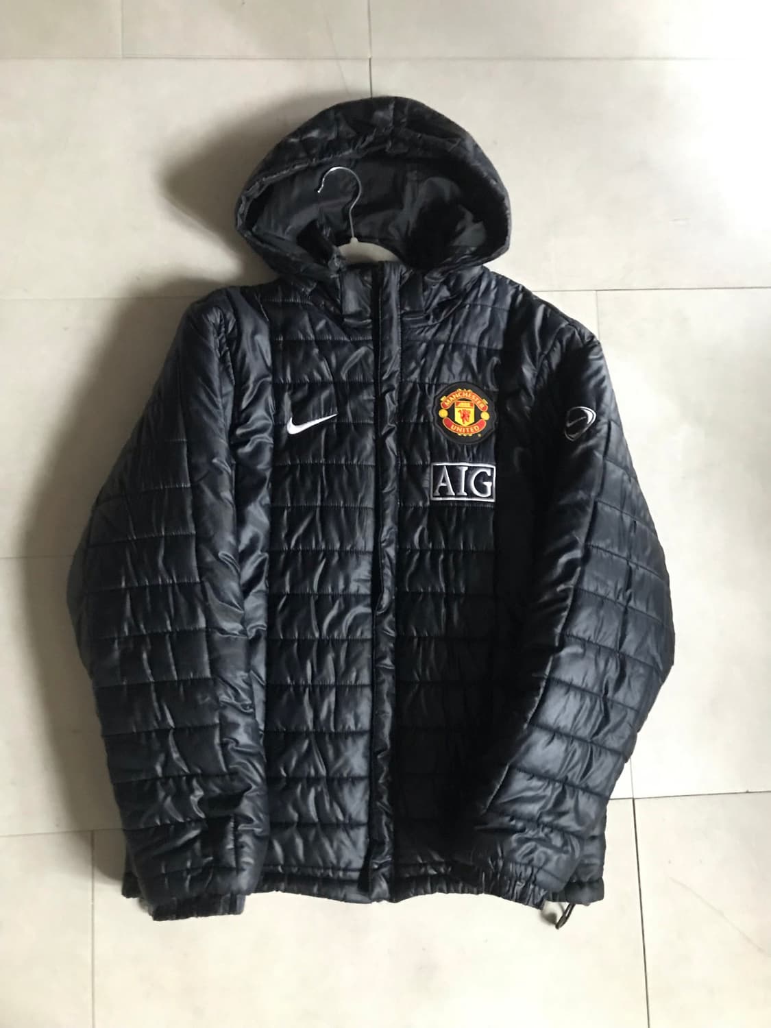 나이키 맨유 후드 경량패딩 상품이미지6