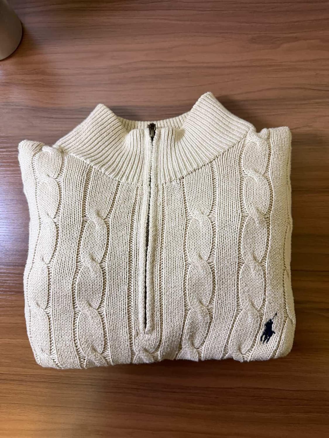 폴로 랄프로렌 프리미엄 라인 쿼터집업 상품이미지5