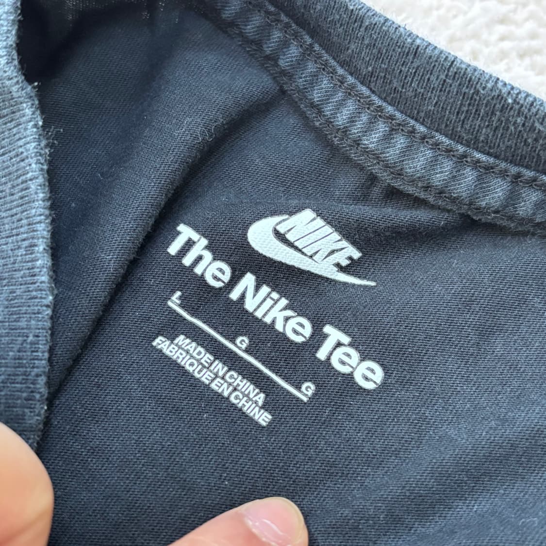 L 나이키 빅로고 반팔 티셔츠 0306E 상품이미지3