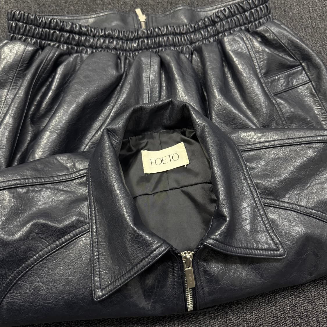 FOETO 포에토 레더자켓 상품이미지9