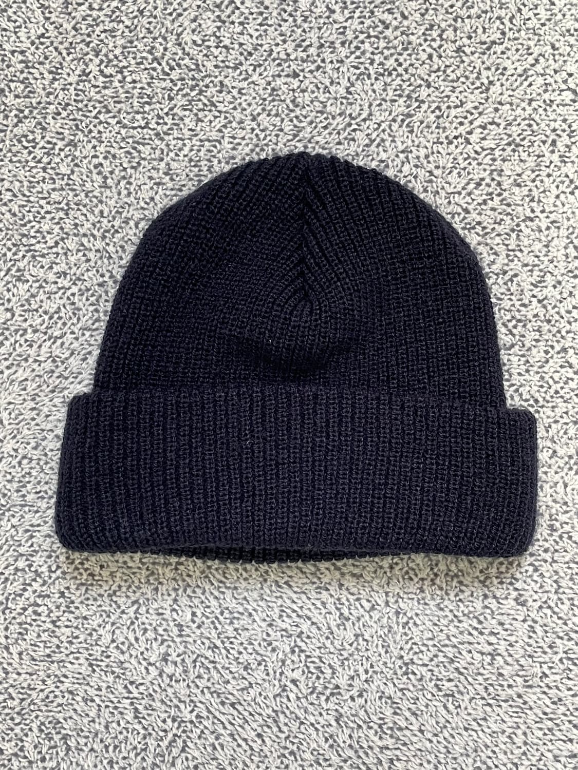 STUSSY 블랙 비니 (OS/TU) 상품이미지3