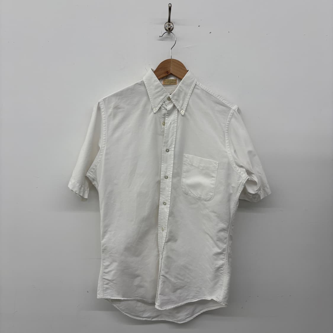 엘엘빈 빈티지 화이트 반팔 셔츠 남성M 상품이미지1