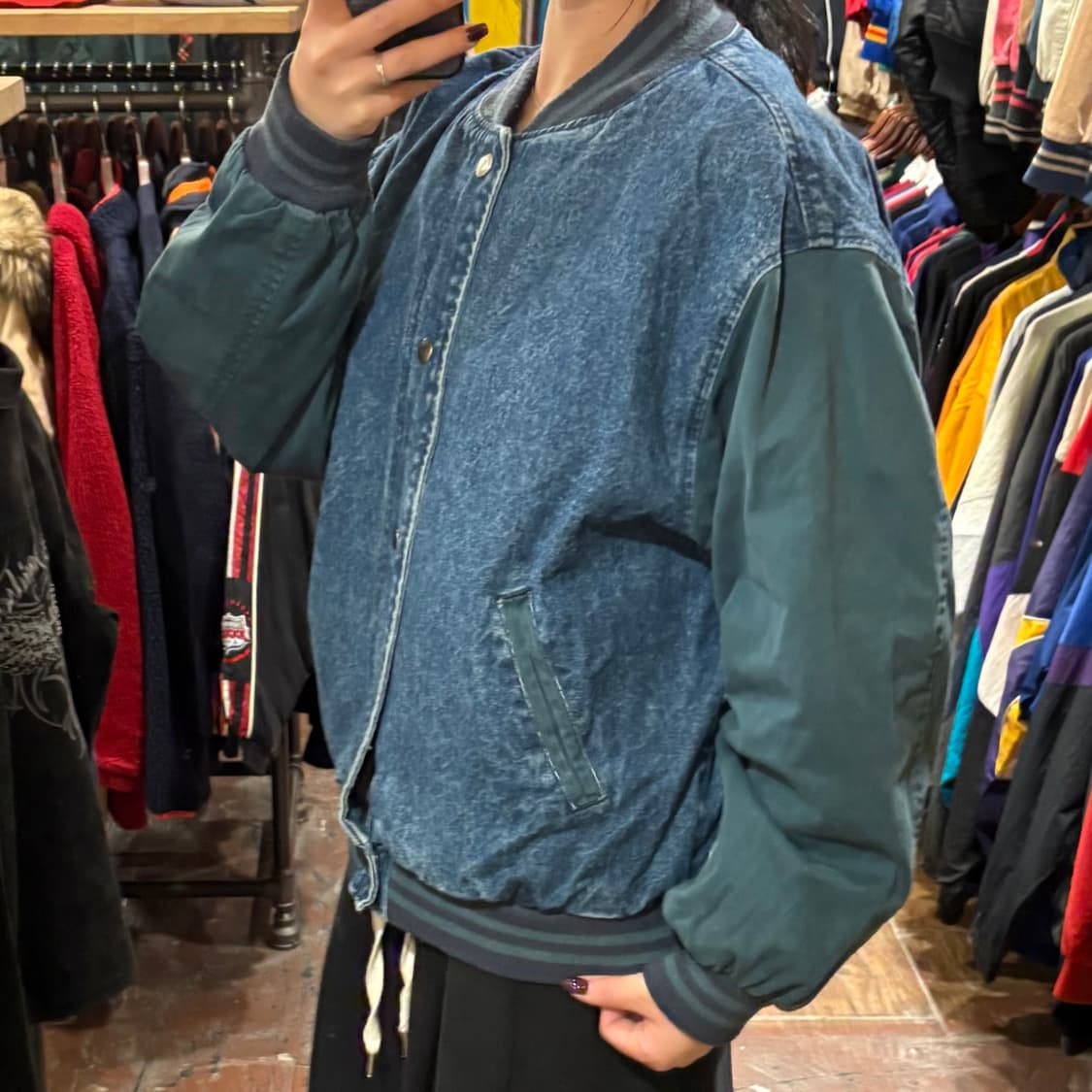 [HI] VTG 데님바시티자켓 진청 상품이미지3