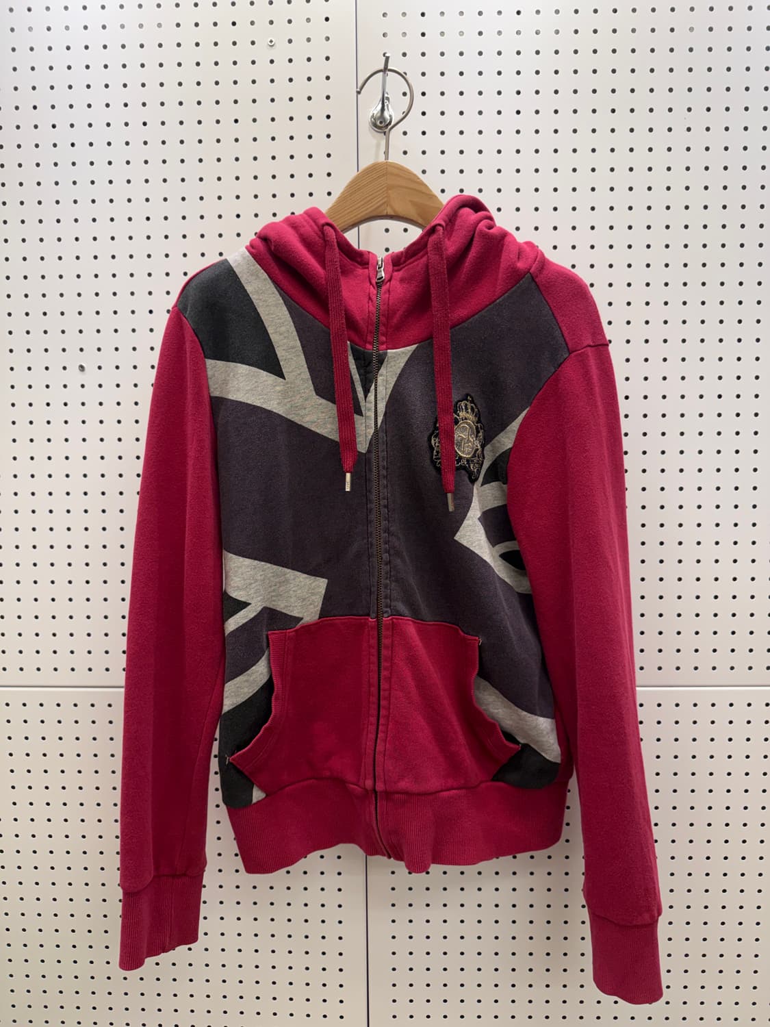 ASK Y2K 빈티지 디테일 후드 집업 U6 상품이미지2