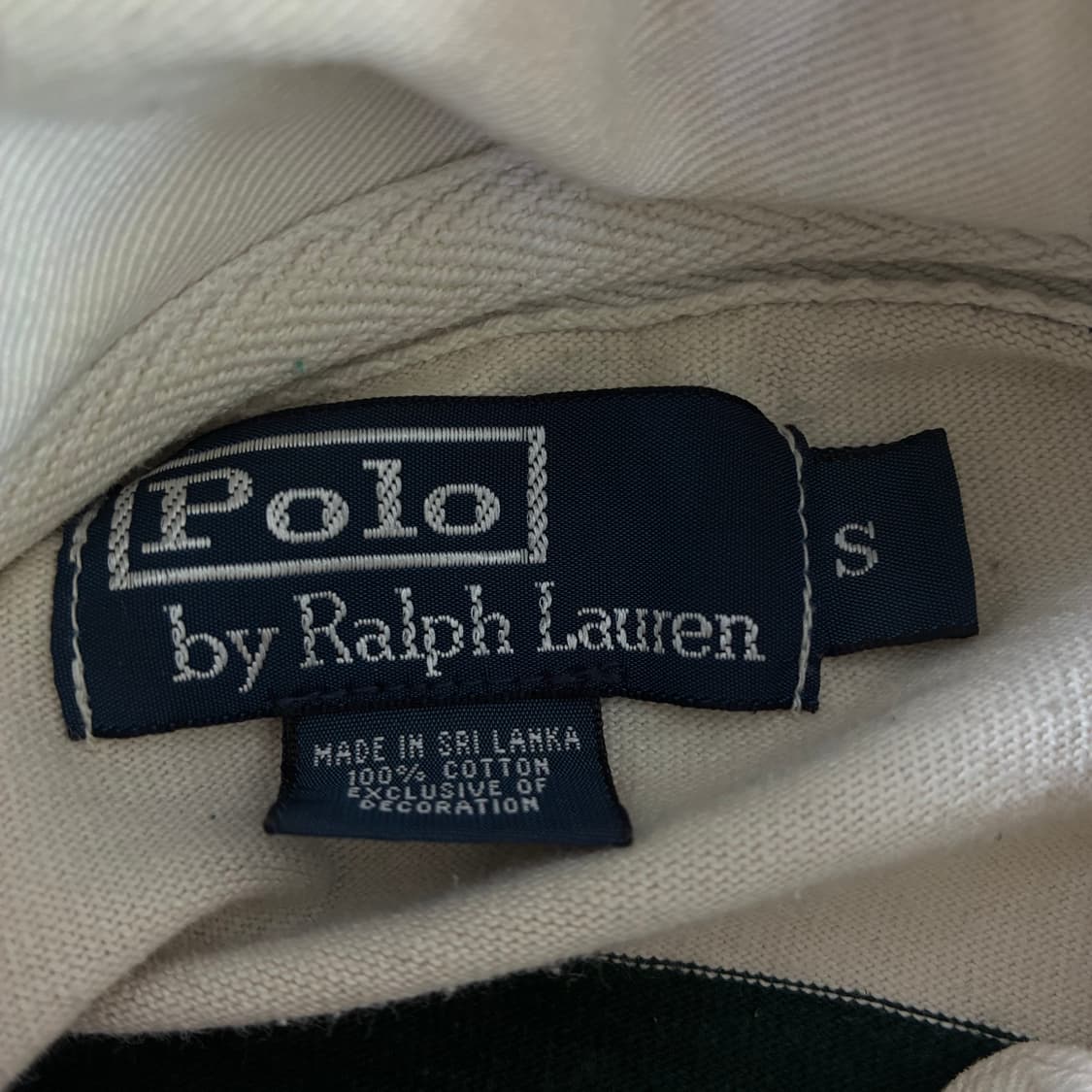 Polo 폴로 랄프로렌 그린 아이보릭 아이코닉 후드티 상품이미지5