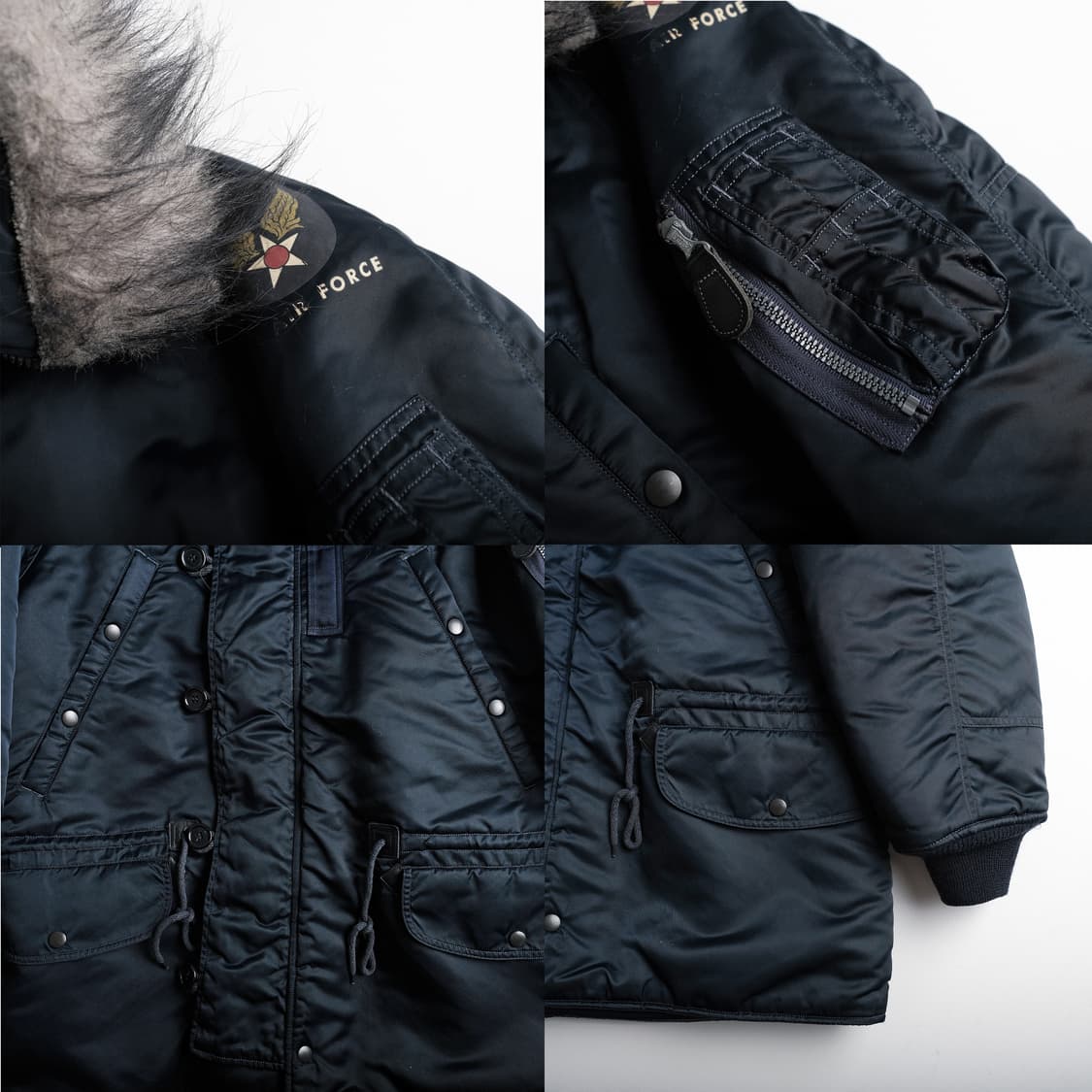 버즈릭슨 N-3A 파카 에어포스 블루 M(100-103)사이즈 상품이미지5