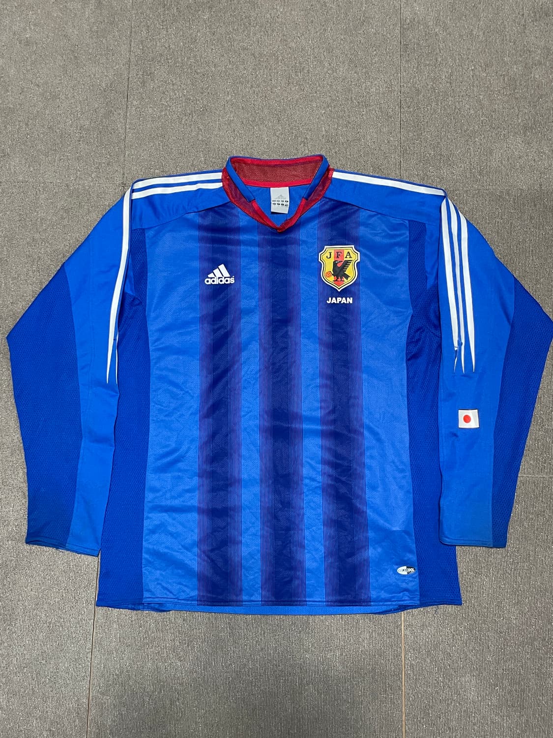 00s 아디다스 JFA 일본 대표팀 롱슬리브 어센틱 저지 J02443 상품이미지1