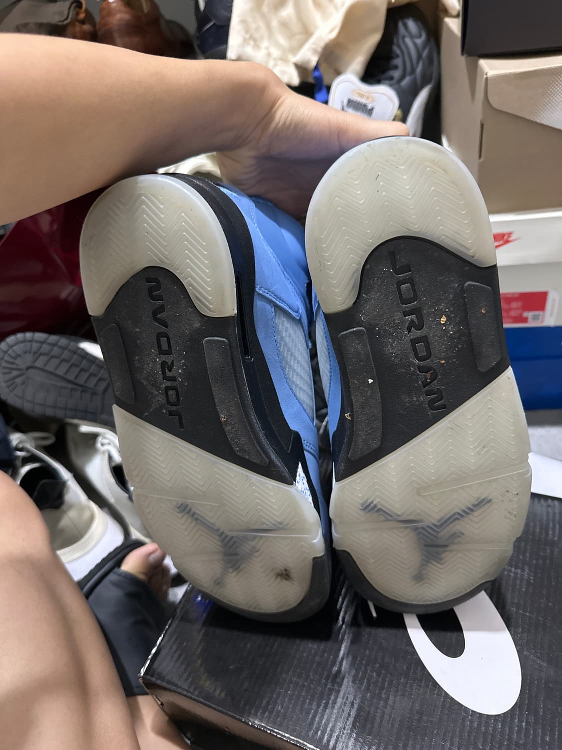 Jordan 5 Retro University Blue 상품이미지4