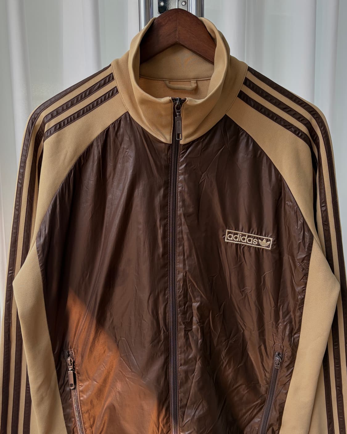 [L-XL]아디다스 초코 브라운 트랙탑 져지 상품이미지4