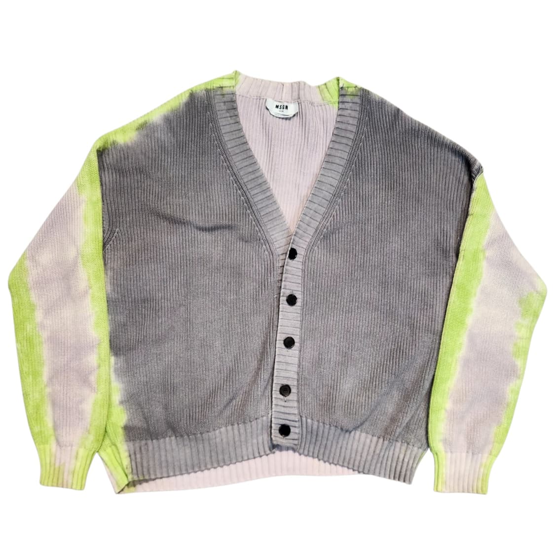 MSGM 타이다이 오버핏 가디건 (XL / 루즈핏) 상품이미지1