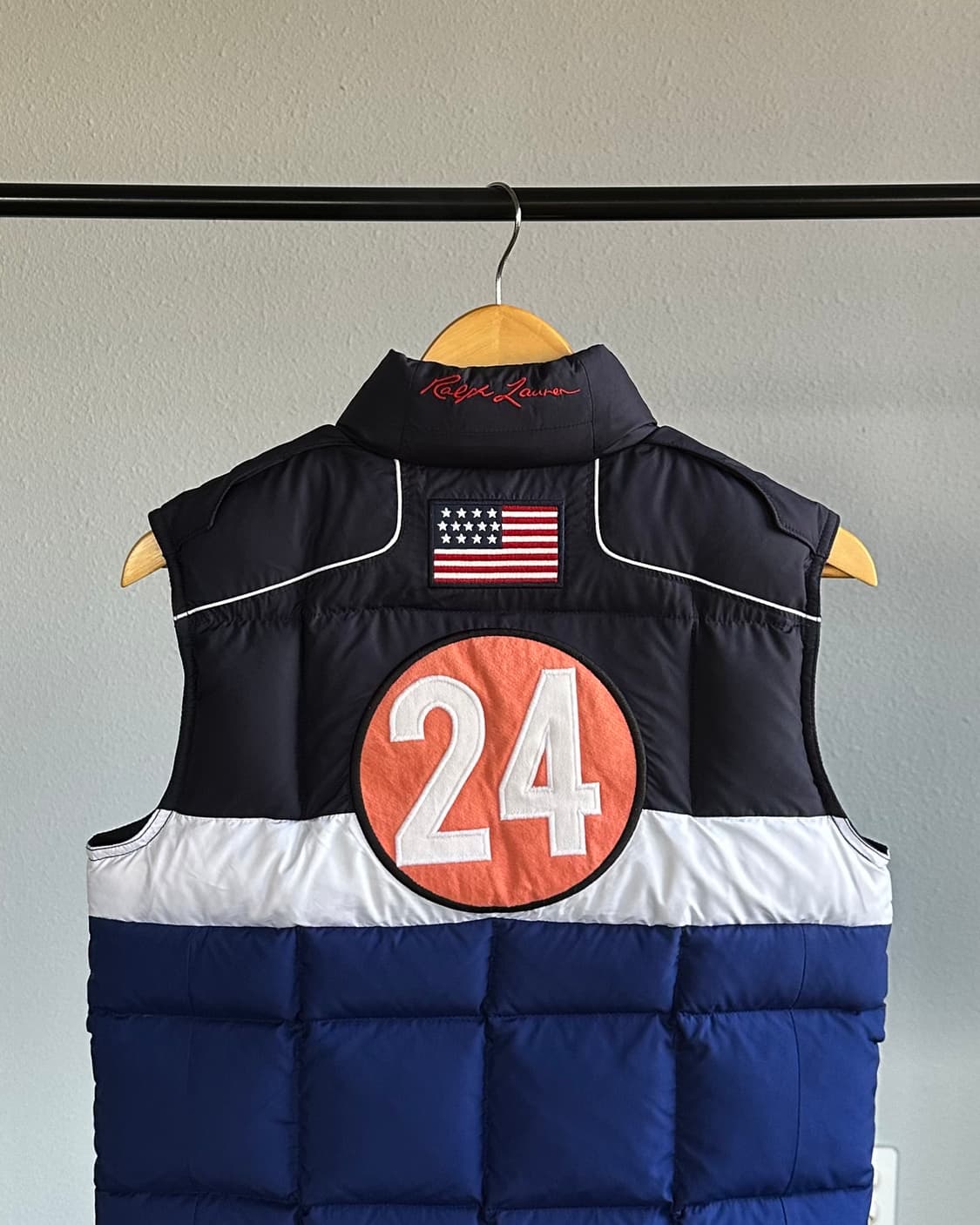 [XS]폴로 랄프로렌 빅포니 레이싱 다운 베스트 패딩 조끼 상품이미지4