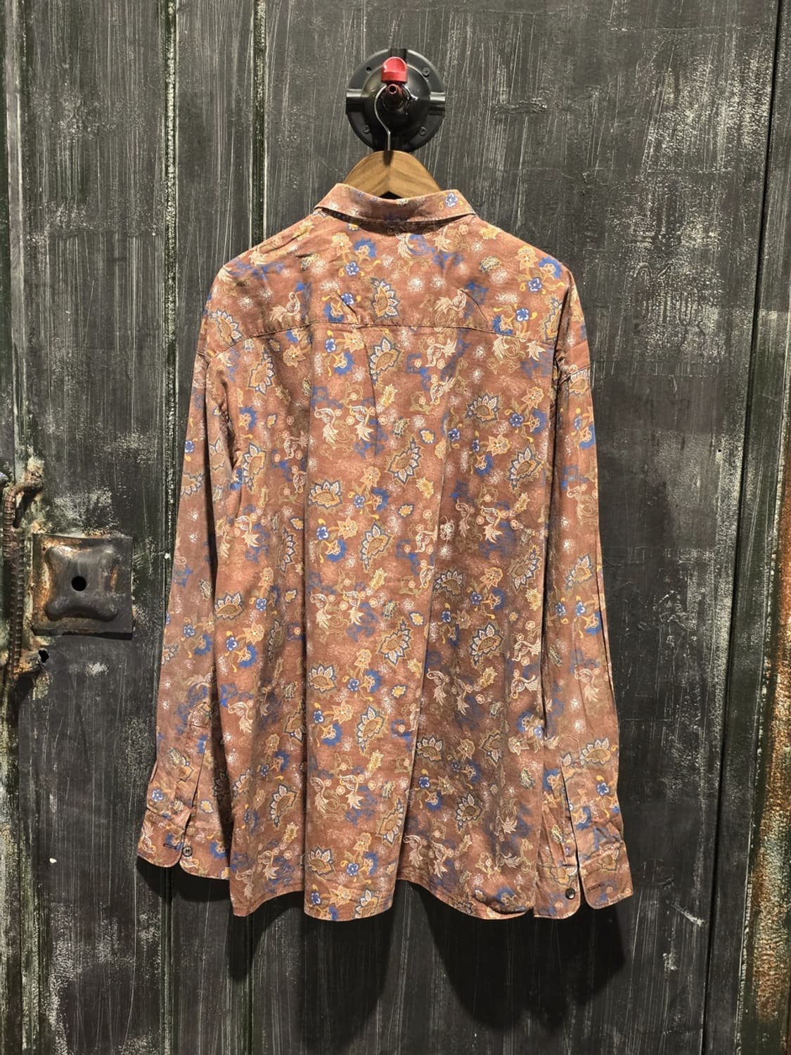 90s Donalley Floral Pattern Shirt 상품이미지4