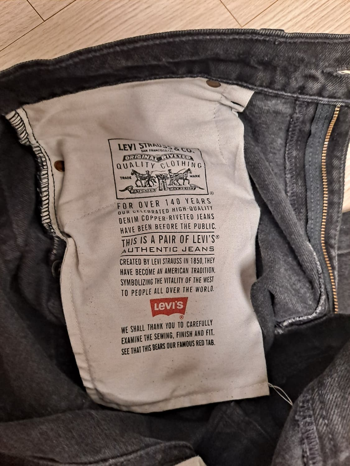 90s Vintage levis 565 🇨🇦  상품이미지6