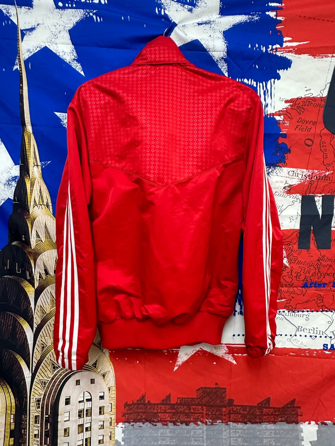 s급 아디다스 함부르크 오버핏 바람막이 져지s90 상품이미지5