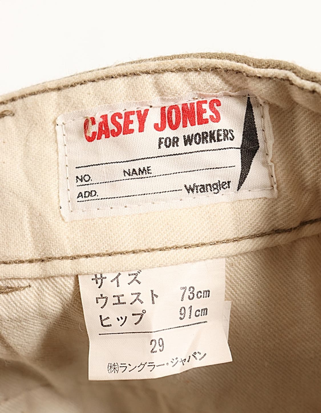  90s CASEY JONES by Wrangler Chino on 상품이미지6