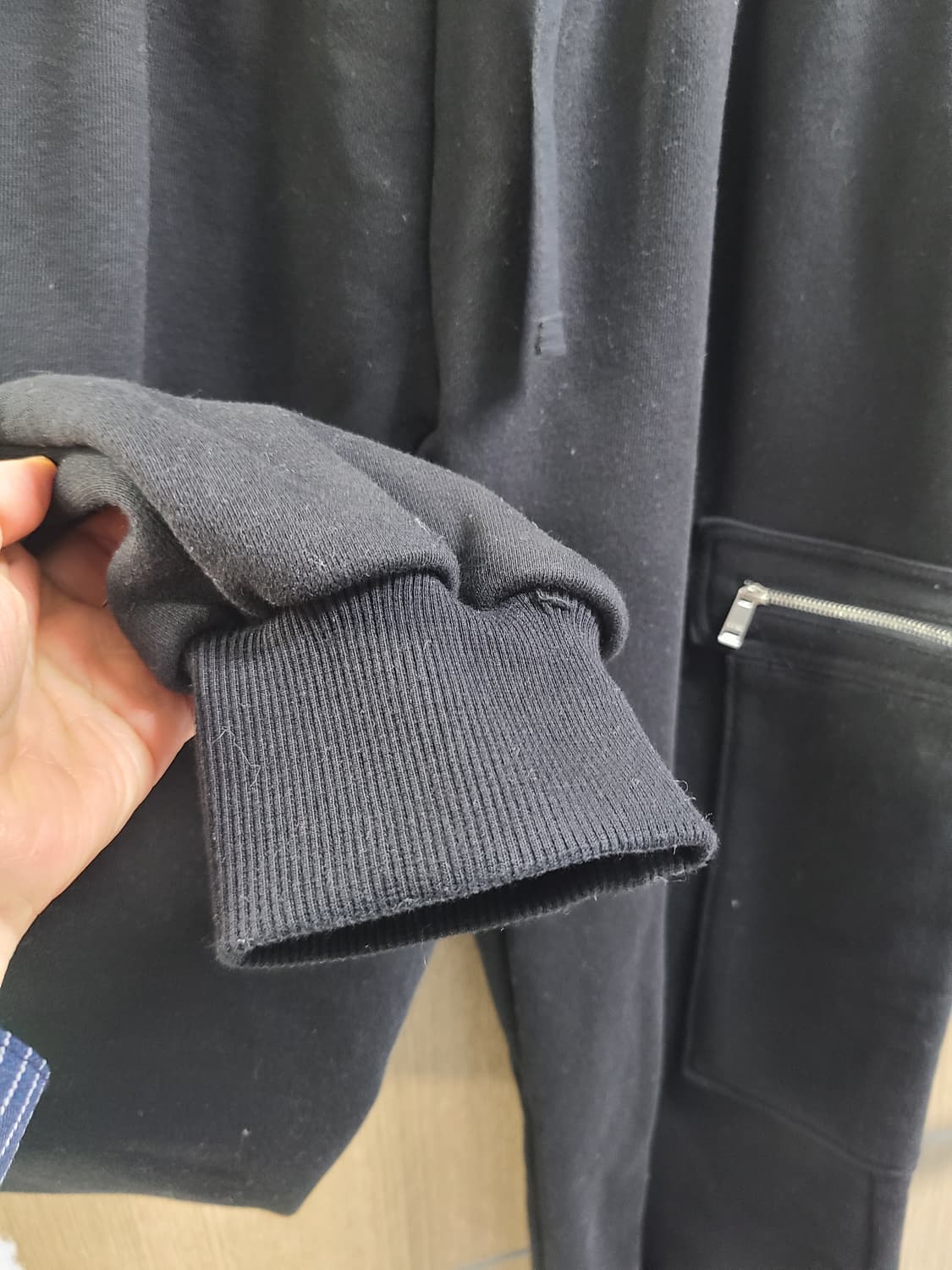 시스템옴므 블랙 조거팬츠 78 상품이미지4