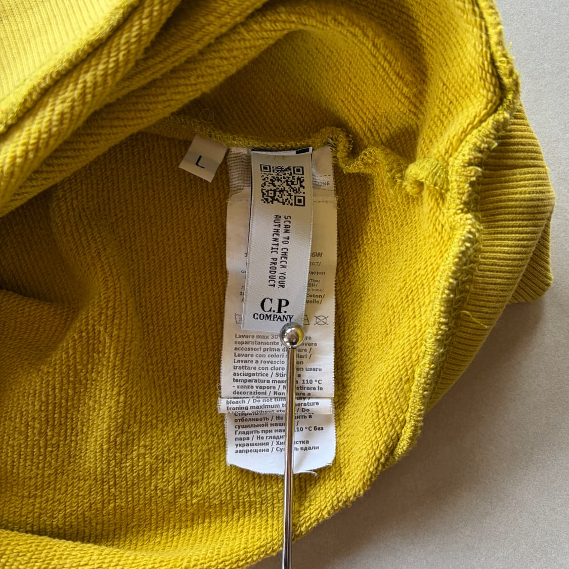 [L]씨피컴퍼니 C.P.Company 렌즈 포켓 맨투맨 상품이미지8