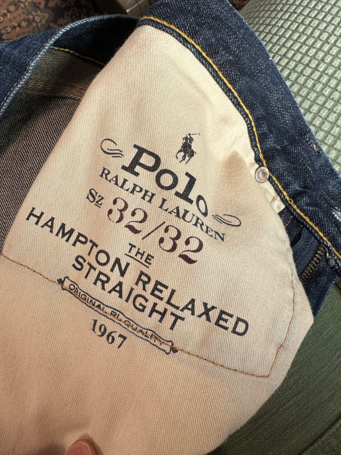 폴로 햄튼 워싱 데님팬츠 상품이미지9