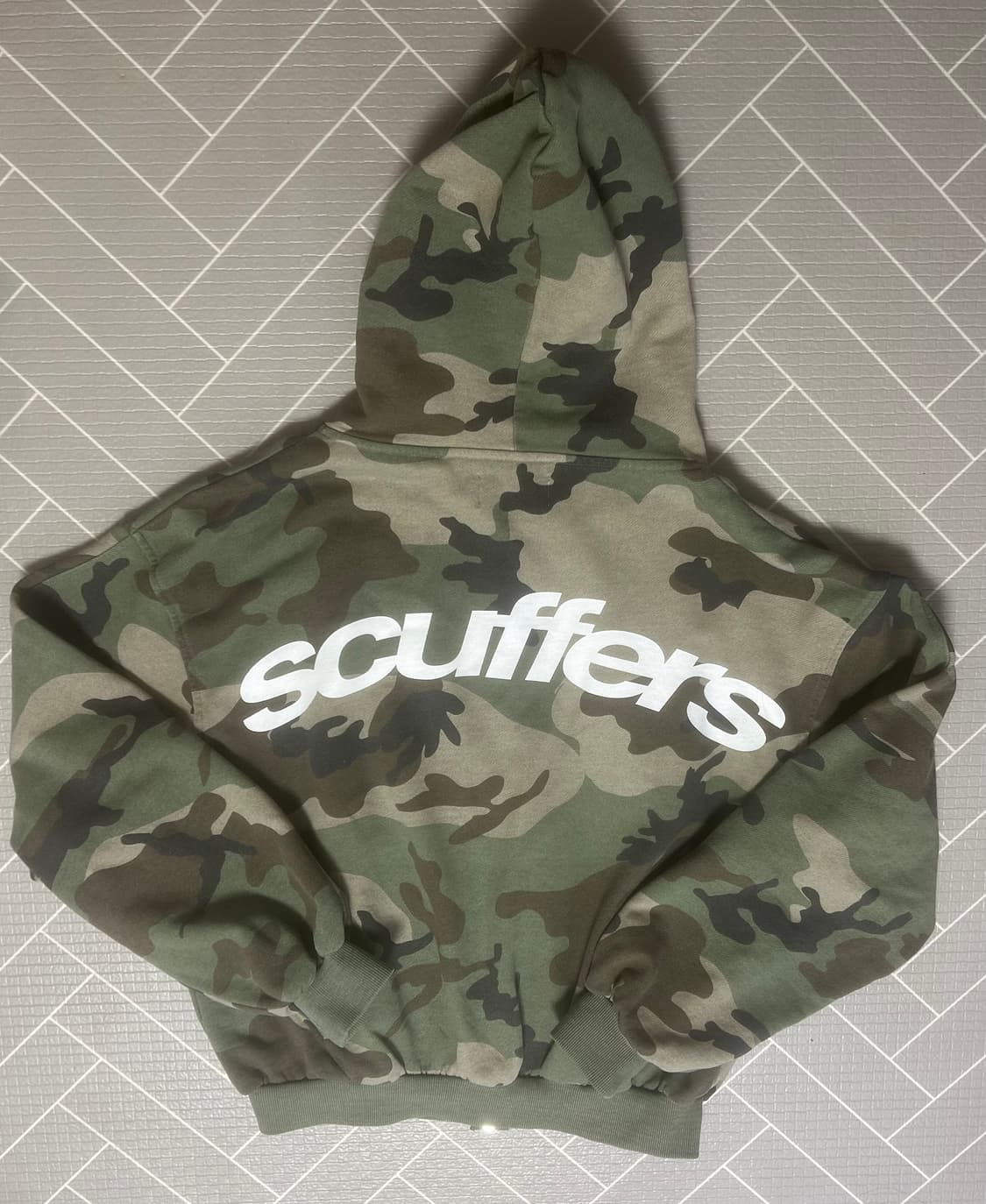 Scuffers 카모 후디 집업 상품이미지2