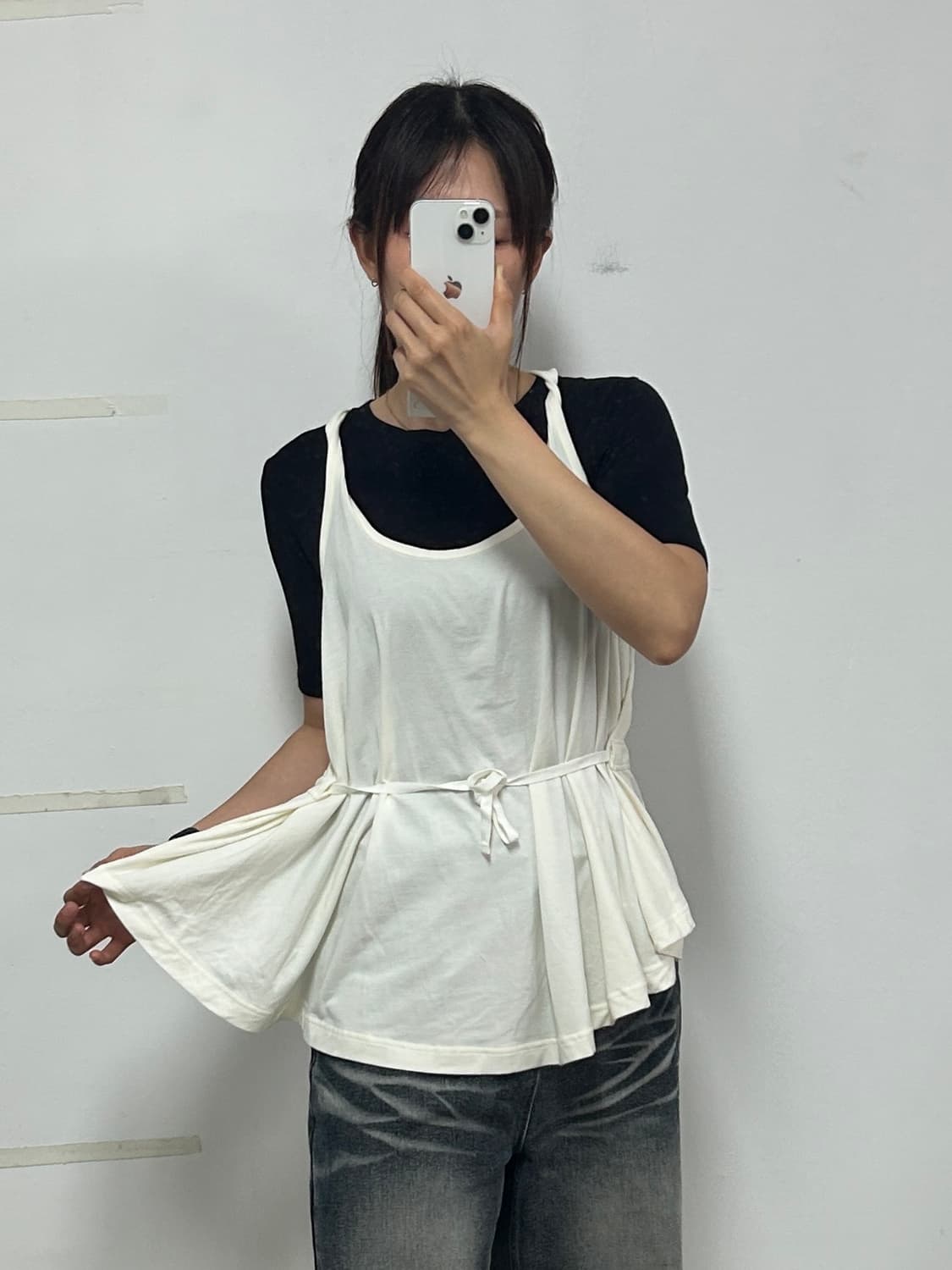 아디다스 x 스텔라 맥카트니 요가 탱크 나시 상품이미지1