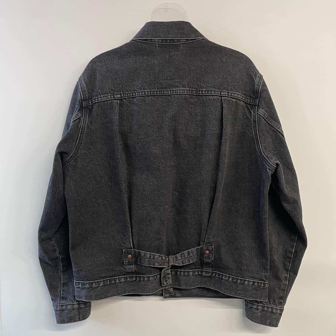 리바이스 타입1 흑청 데님 트러커자켓 상품이미지7