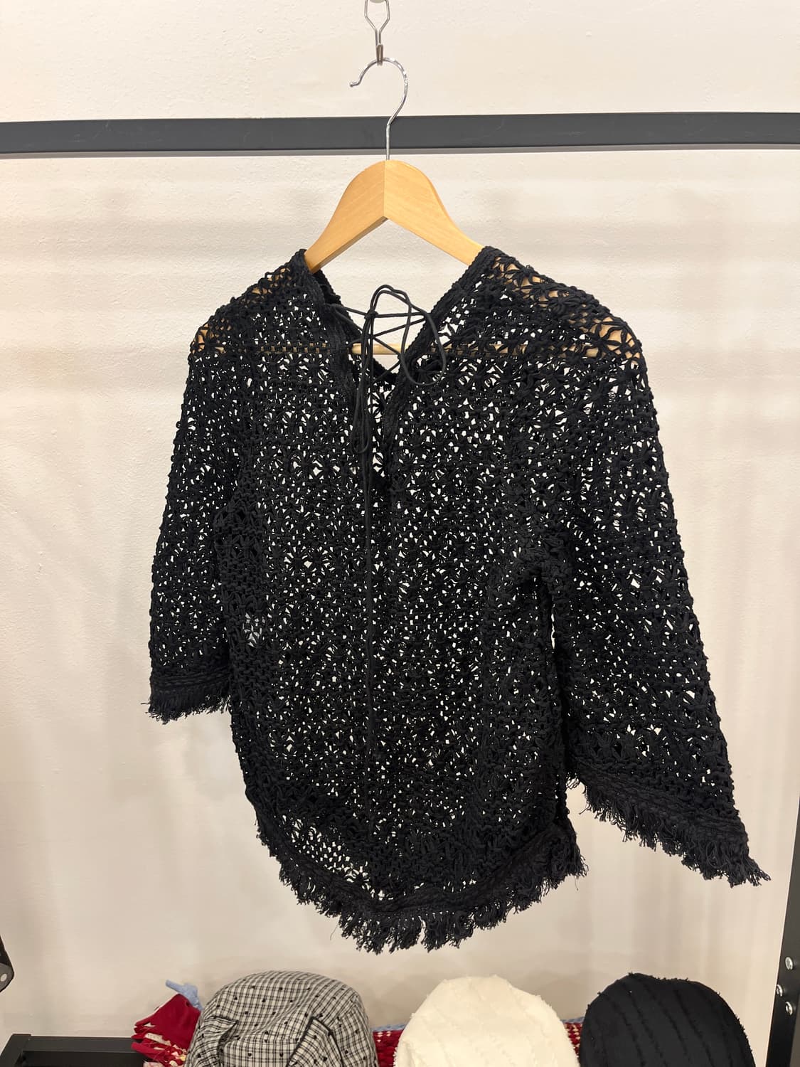 sheer boho lace knit 상품이미지5