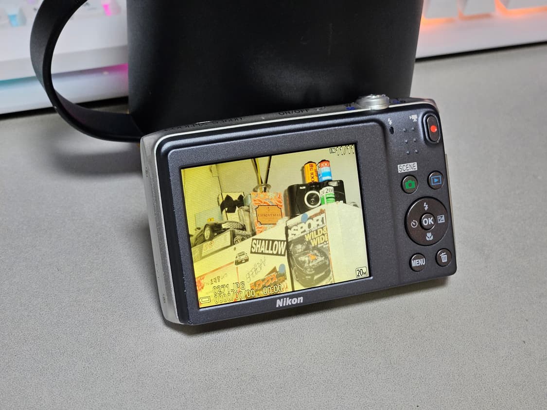 니콘 쿨픽스 s3600 빈티지 디카 상품이미지8
